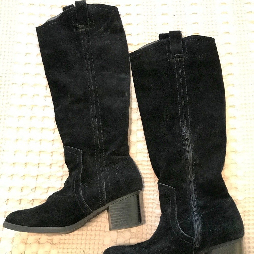 Tall, Suede Boots